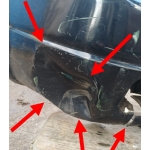 Бампер задний